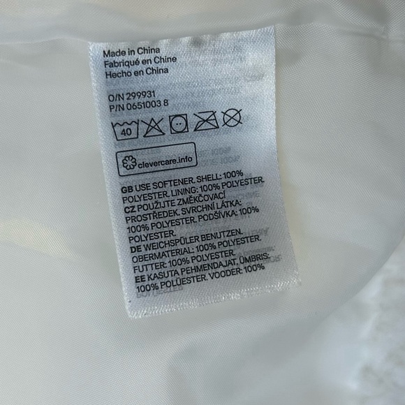 H&M Toddler Teddy Fuzzy Front Snaps Pockets Jacket Size 3T - Picture 6 of 6